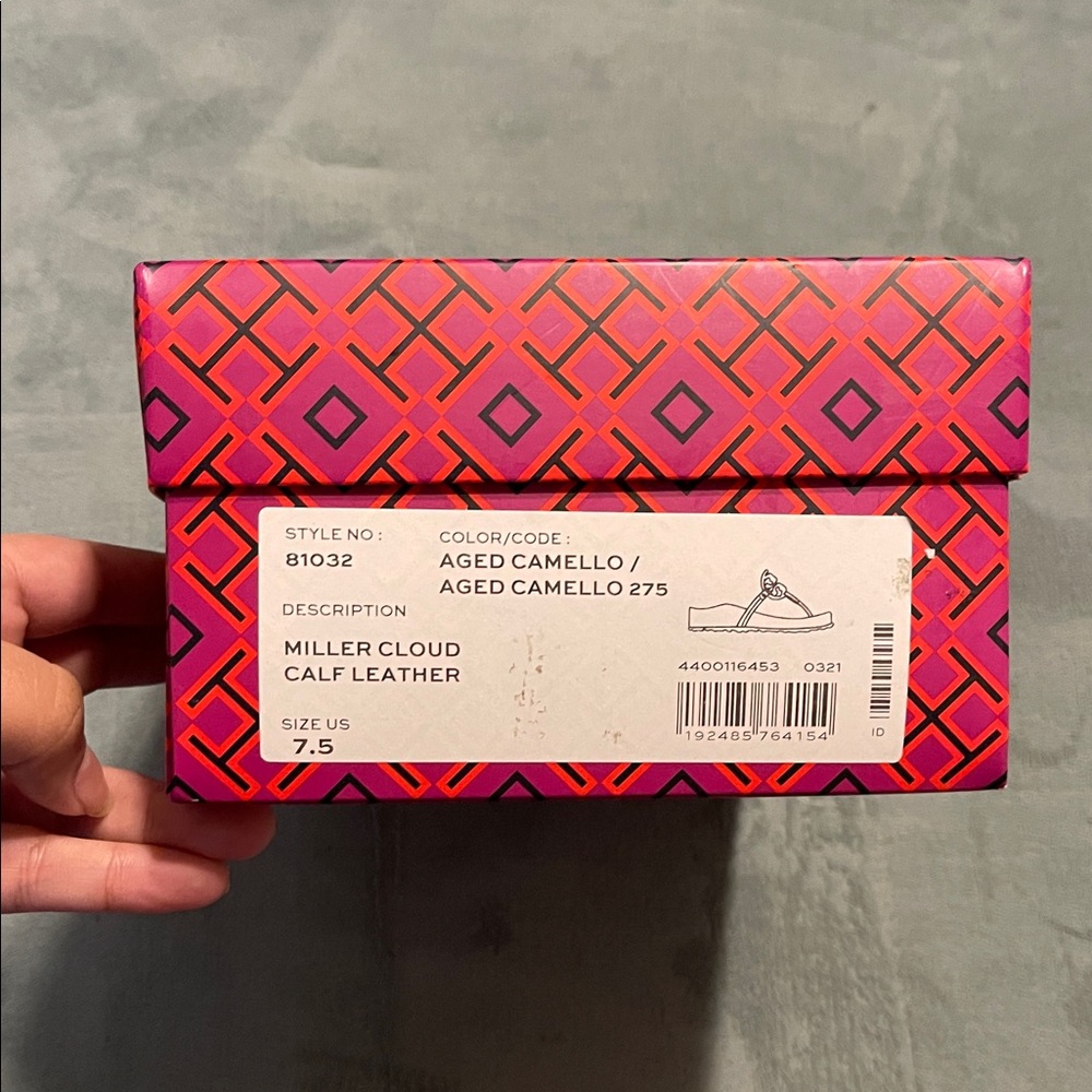 Tory Burch Tan Leather Slides - Picture 4 of 7